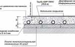 Подложка под теплый пол