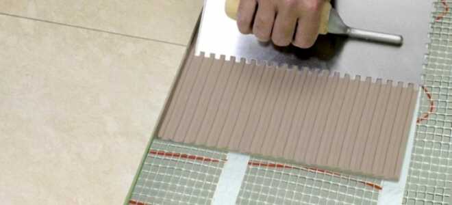 Технология укладки теплого электрического пола