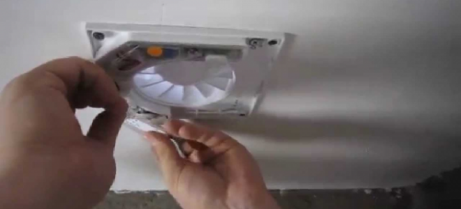 Вытяжной вентилятор в ванную комнату