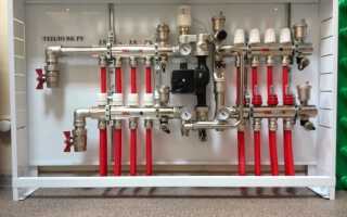 Коллектор теплого пола