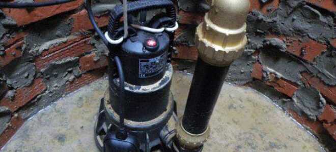 Насос фекальный погружной с измельчителем: разновидности и особенности установки