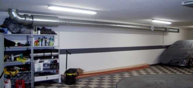 Как сделать вытяжку в гараже своими руками