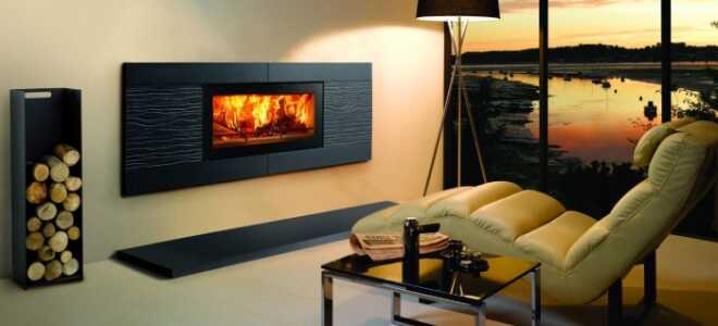 Электрический камин с эффектом пламени