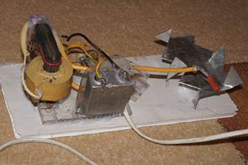 Самодельная лампа Чижевского