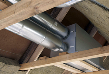 Монтжа системы вентиляции