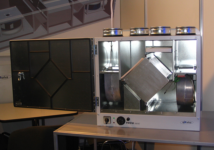 Рекуператор пластинчатого типа