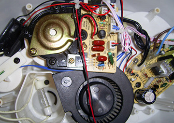 увлажнитель в разобранном виде