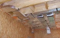 Организация вентиляции в каркасном здании