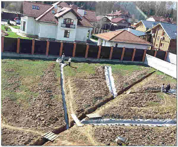 закрытый тип дренажа