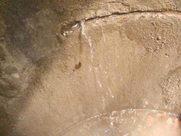 Сдвиг колец колодца Сдвиг колец колодца