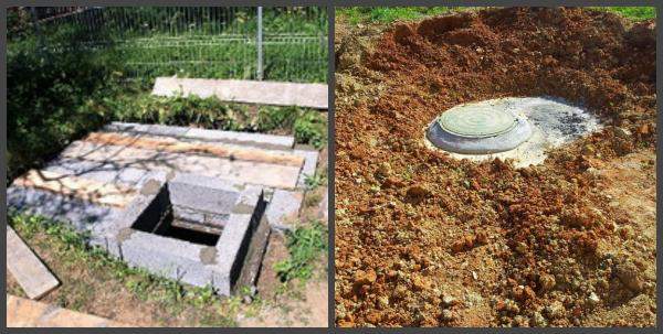 Выгребной колодец Выгребной колодец