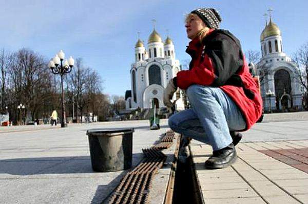 Прочистка ливневой системы открытого типа Прочистка ливневой системы открытого типа