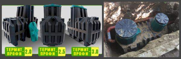 Разновидности септиков Термит Разновидности септиков Термит